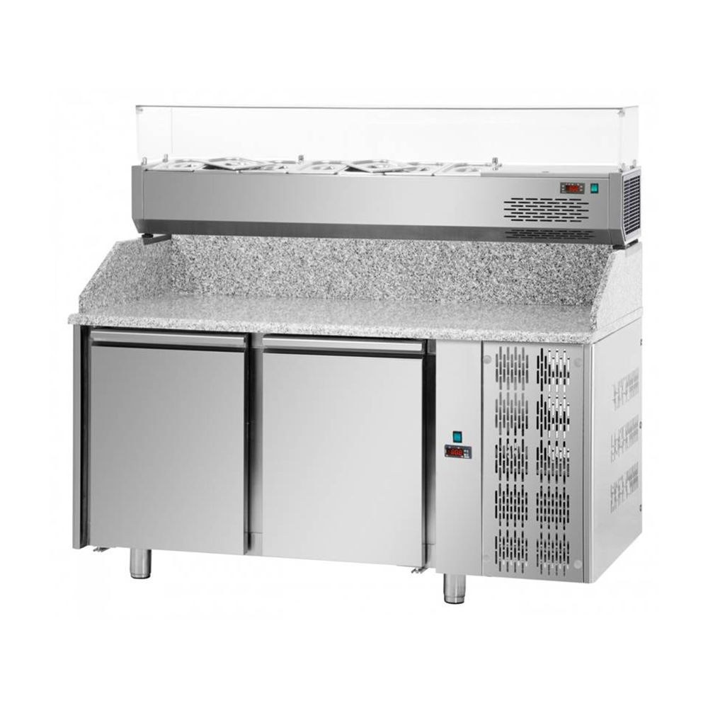 bango frigoriferike me 2 porta me mermer kit vasketash